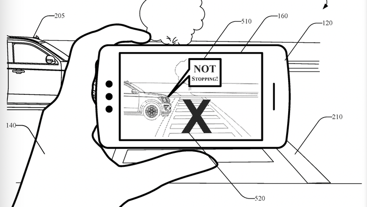 Ford US Patent: Smartphone sagt der Fußgänger, dass das Auto den Überweg ignorieren wird
